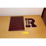 1947 Robinson High School Year Book & Letterman Jacket Cheer Letter