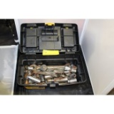 Stanley Tool Box with sockets & Wrenches
