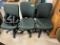 3 Rolling Office Chairs