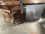 Card Table & Folding Chairs