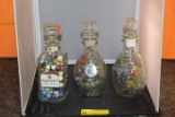 Glass Jars of Marbles