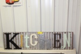 KITCHEN Sign