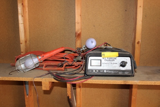 Battery Charger & Extension Lights