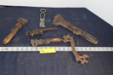 Antique Pipe Wrenches Group