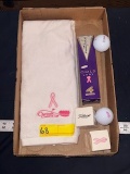Think Pink Golf Towel & Balls