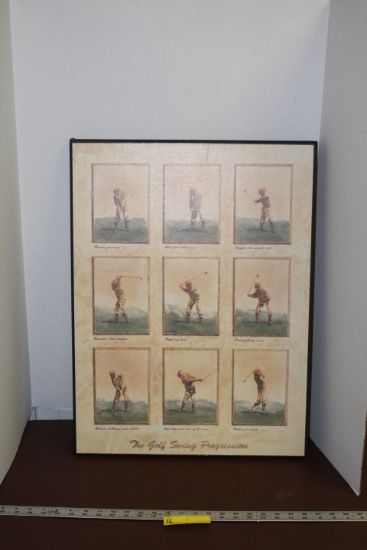 Wall Decor Golf Picture