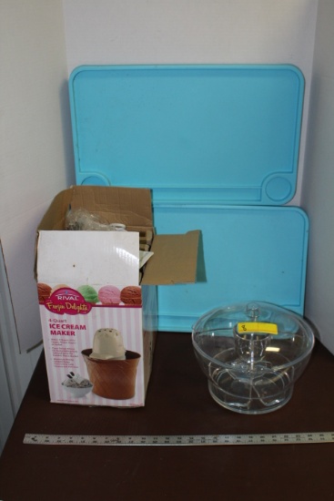 Ice Cream Maker, Kids Tables, Plastic Storage Containers