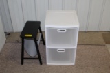 Stool & Pvc Organizer