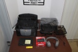 Cannon Camera Case, Headphones, Baskets