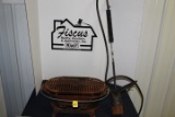 Lodge Cast Iron Charcoal Grill & Propane Torch