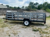 1971 All Steel Single Axle Trailer