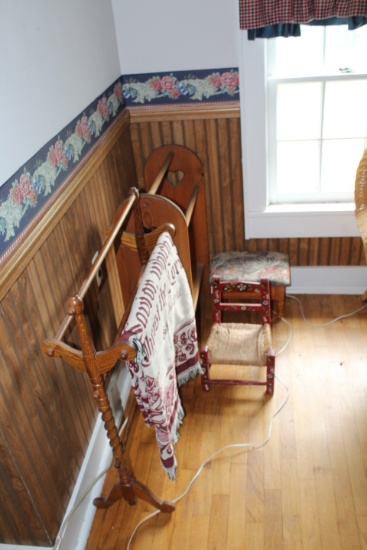 Blanket Racks, Foot Stool & Decorative Chair