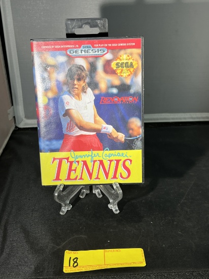 Sega Genesis Jennifer Capriati Tennis
