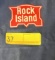 Rock Island Railroad Tin Sign