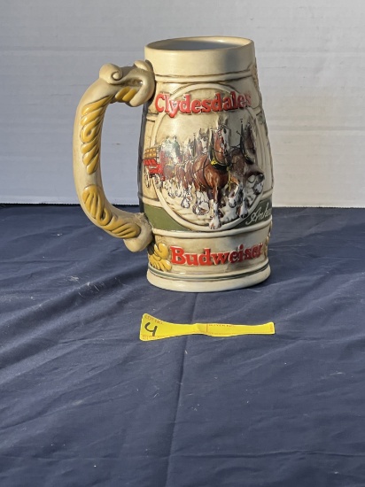 1983 Budweiser Holiday Stein