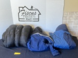 Sleeping Bag & Two Winter Coats