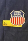 Union Pacific Railroad Tin Sign