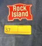 Rock Island Railroad Tin Sign