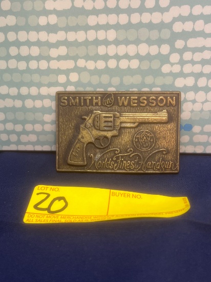 Smith & Wesson Belt Buckle