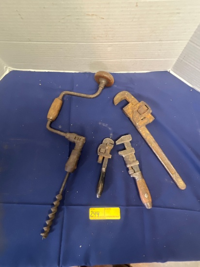 Hand-Drill & Pipe Wrenches