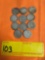 11 Roosevelt Dimes 1964 & Older