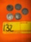 Mercury Dimes (5)