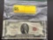 1953 Red Seal Two Dollar Bill