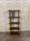 Five Tier Wooden Shelf Unit