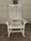 White Rocking Chair