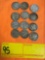 1940s Mercury Head Dimes