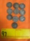 1940s Mercury Head Dimes
