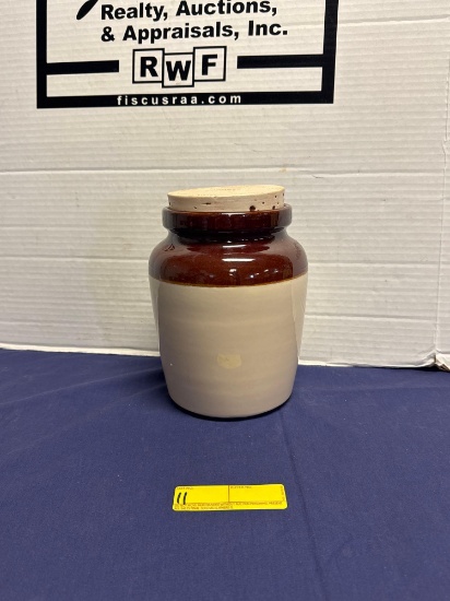 McCoy Cookie Jar with Ceramic Cork Top