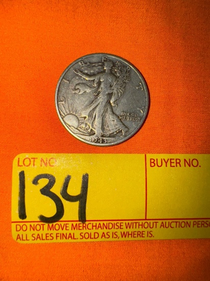1943 D Walking Liberty Half Dollar