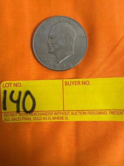 1972 Eisenhower Dollar