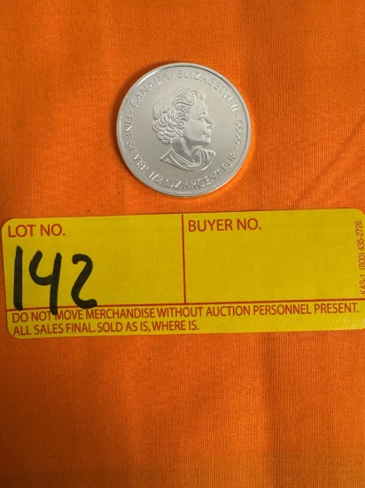 2014 Canada Queen Elizabeth II 1/2 oz Fine Silver