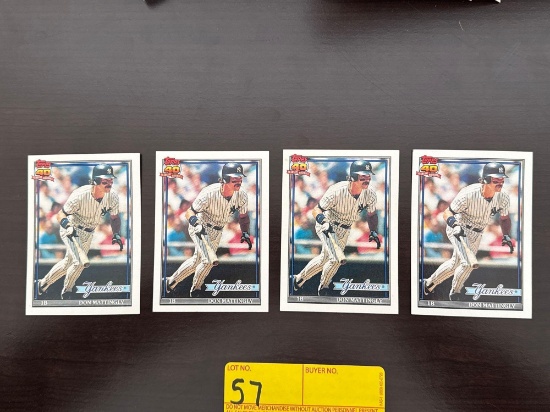 1991 Topps 40 Years of Baseball Don Mattingly