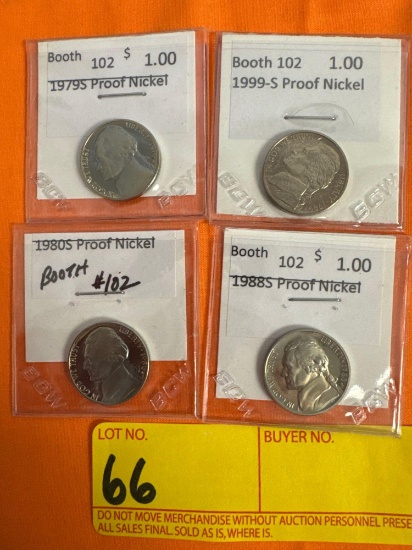 1970s, 1980s & 1990s Jefferson Nickels