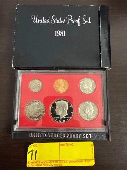 1981 United States Proof Set