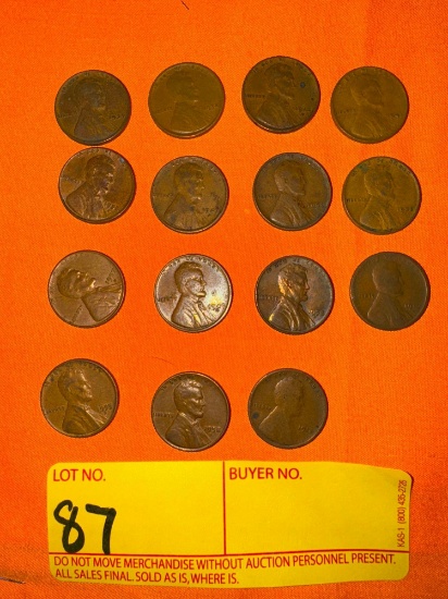 Lincoln Wheat Cents (15)