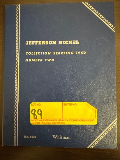 Jefferson Nickel Collection Starting 1962
