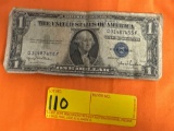 1935 Series D Silver Certificate One Dollar Bill