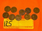 Wheat Cent Pennies 1940s (10)