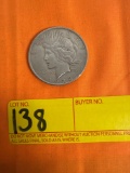 1923 Peace Silver Dollar