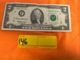 1995 Two Dollar Bill