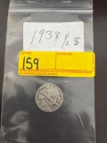 1938 Walking Liberty Half Dollar