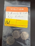 Kennedy Bicentennial Half Dollars (3)