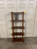 Five Tier Wooden Shelf Unit
