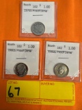 1970s & 1980s Rossevelt Dimes