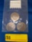 3 1972 Eisenhower Dollar Coins