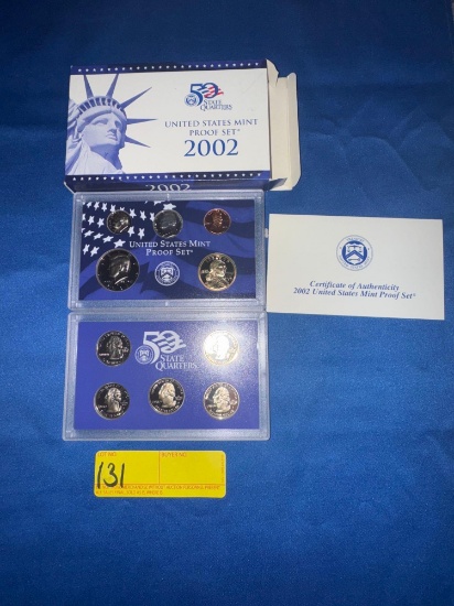 United States Mint Proof Set 2002